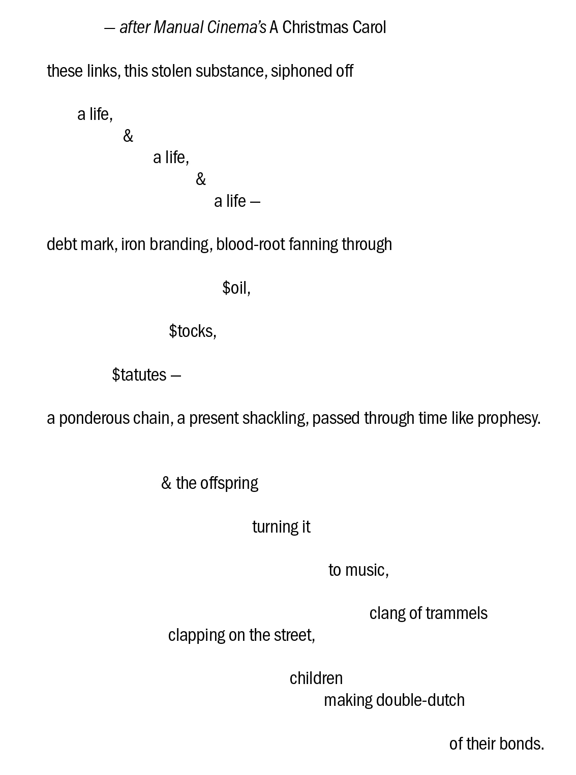 ‘what haunts?’
